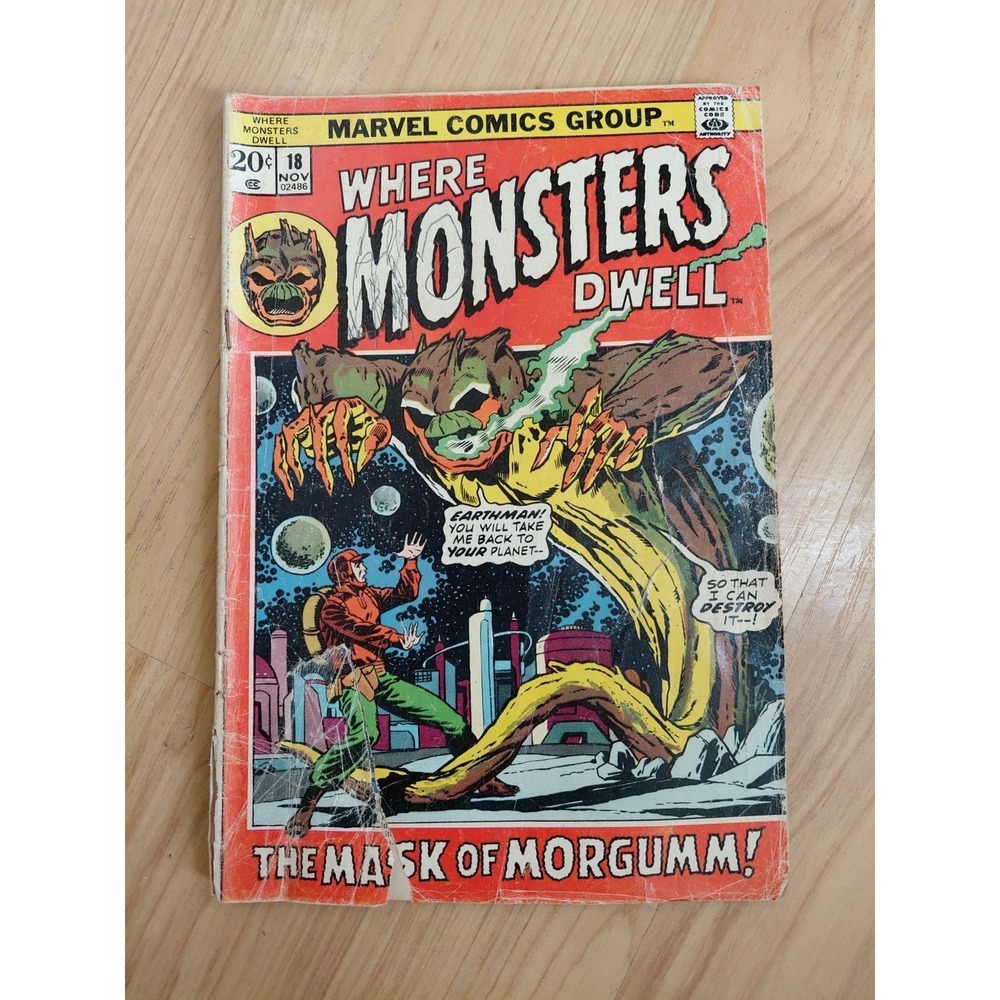 Where Monsters Dwell #18 (Marvel Comics‎ November 1972)